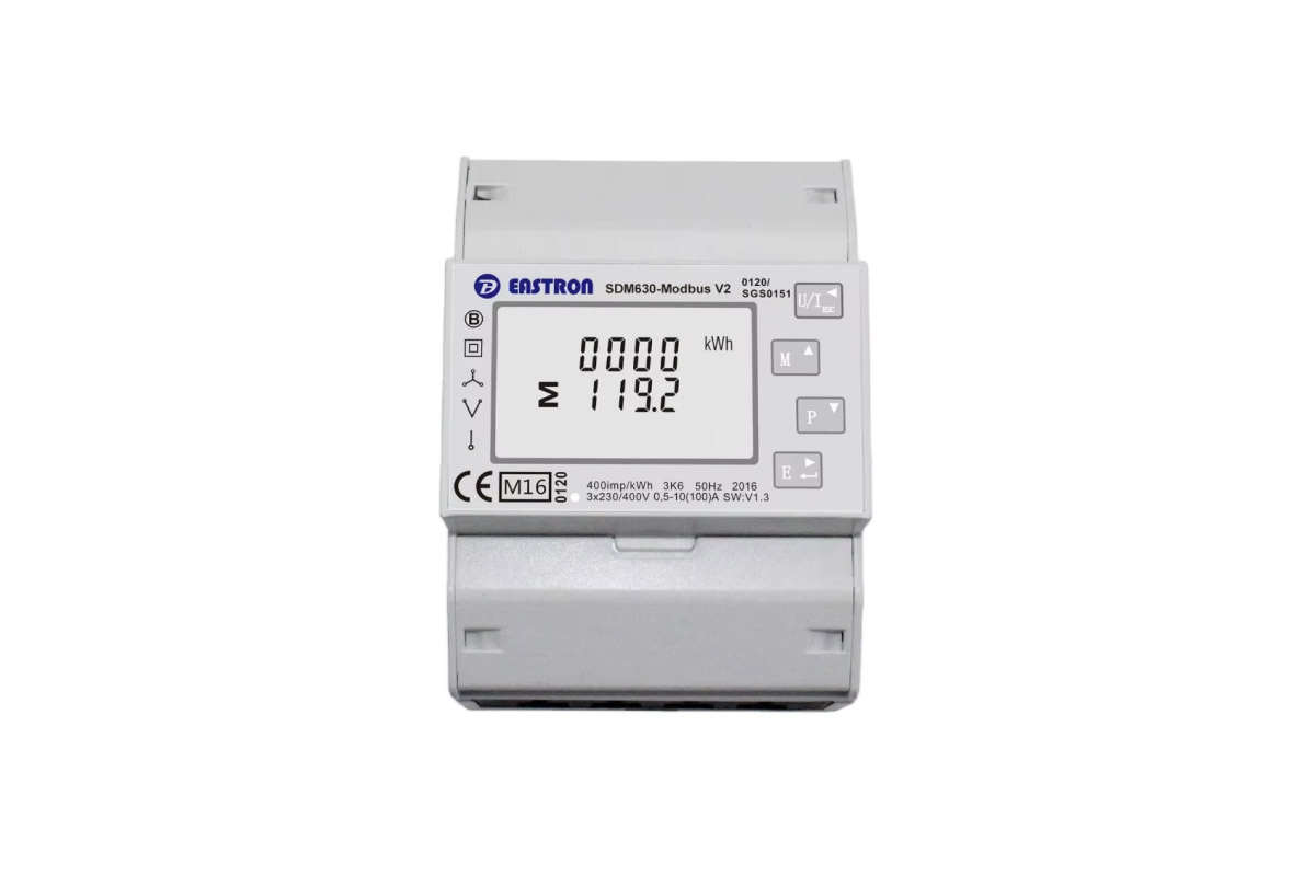 Loxone Modbus Energiezähler Eastron SDM630 V3