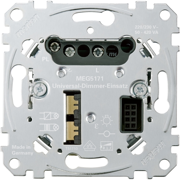 Merten Universal-Dimmer-Einsatz System M (farbneutral)