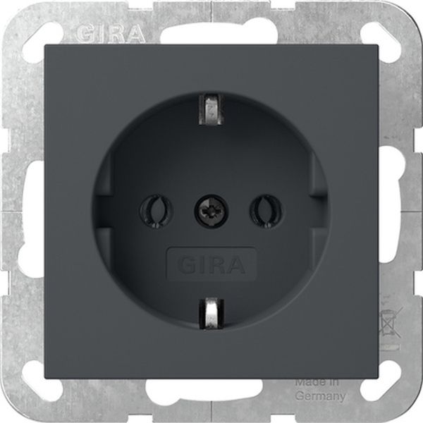 Gira Steckdose System 55 anthrazit