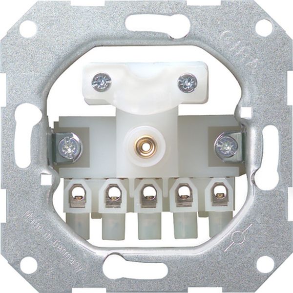 Gira Zentralstück System 55 reinweiß glänzend