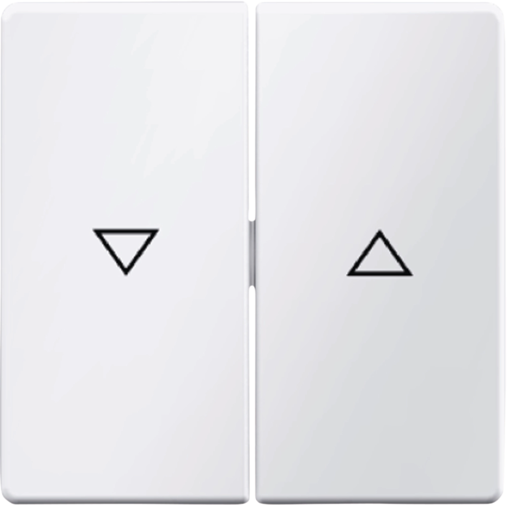 Hager Wippen mit Aufdruck Symbol Pfeil Q.x pw