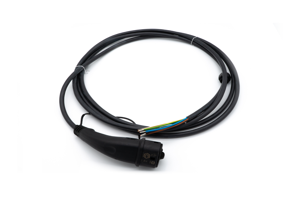 Loxone Wallbox Ladekabel 11kW 16A 3-phasig