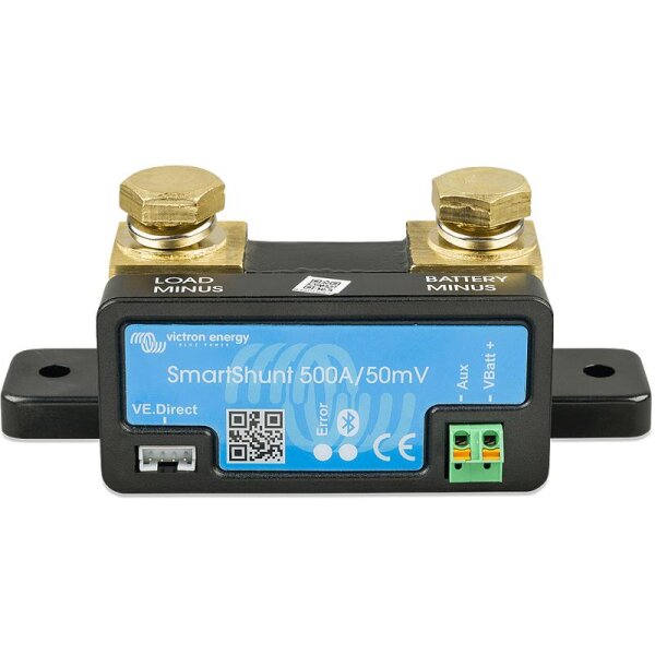 Victron SmartShunt 500A/50mV Batteriewächter mit Bluetooth