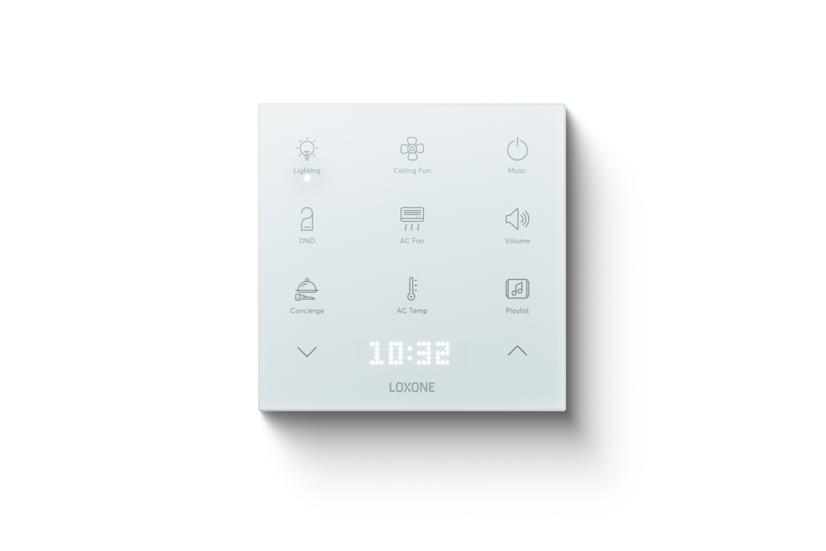 Loxone Touch Pure Flex Battery Air Signalweiß