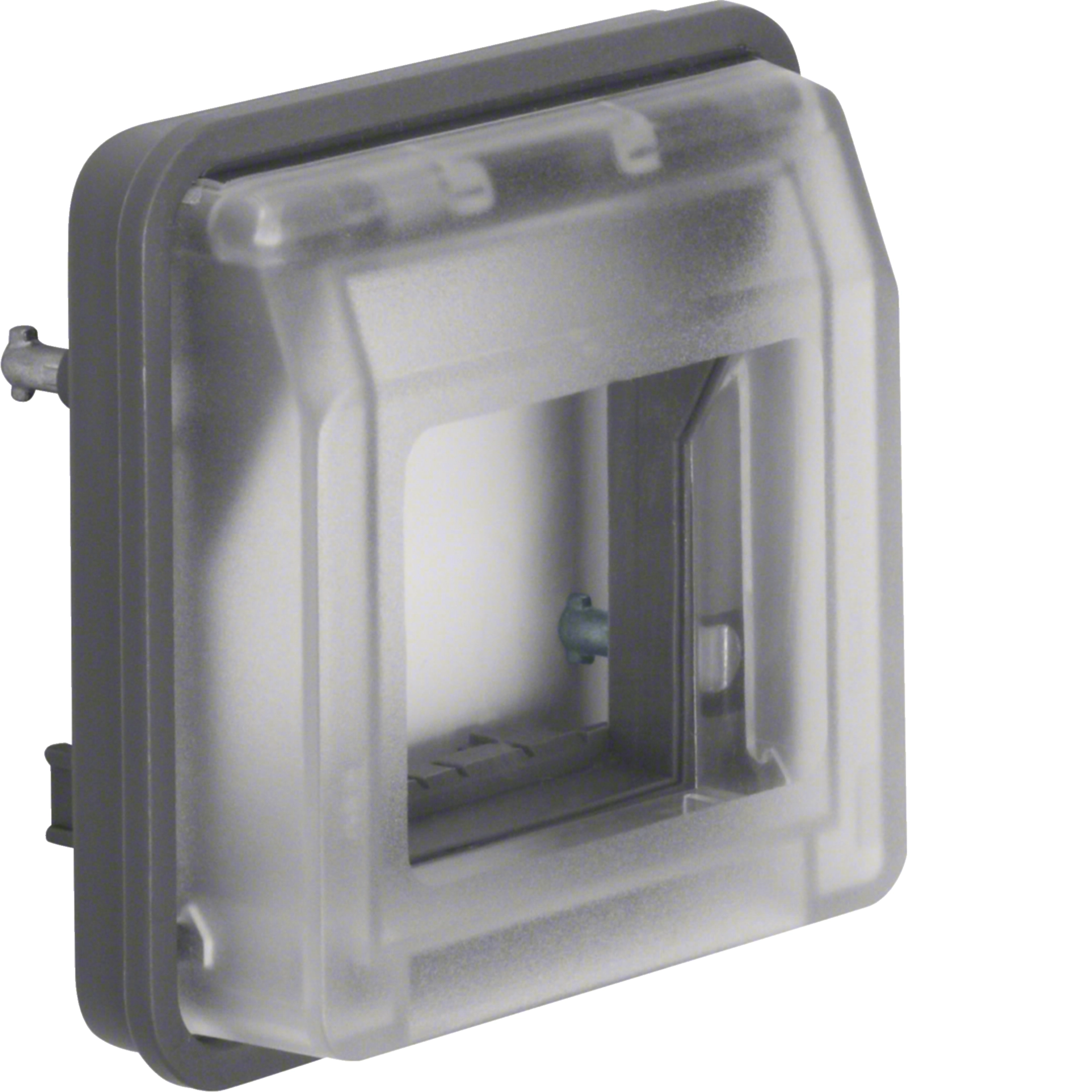 Hager Adapter-Einsa mit KD für Gerät 45x45mm W.1