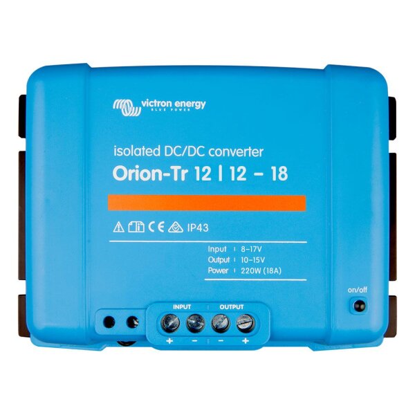 Victron Orion-Tr 12/12-18A (220W), isolated DC-DC Wandler