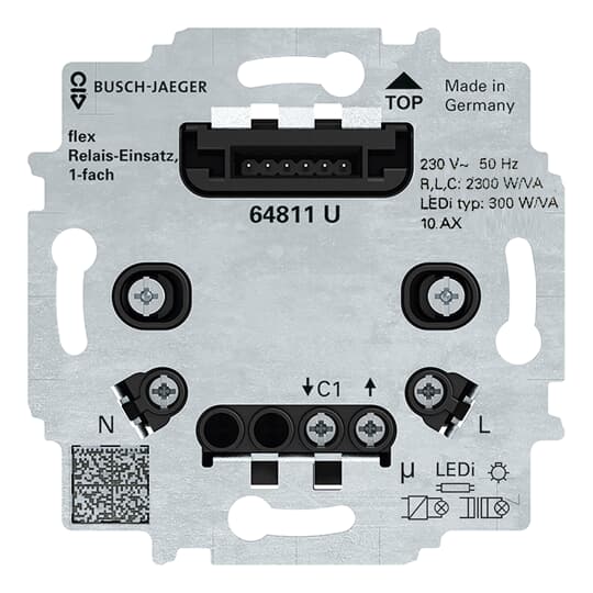 Busch-Jaeger Relais-Einsatz flex 1-fach 230 V