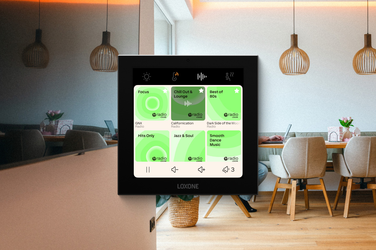 Loxone Touch Pure Display Tree
