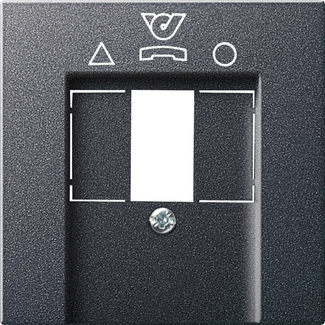 Gira Anschlussdose System 55 anthrazit