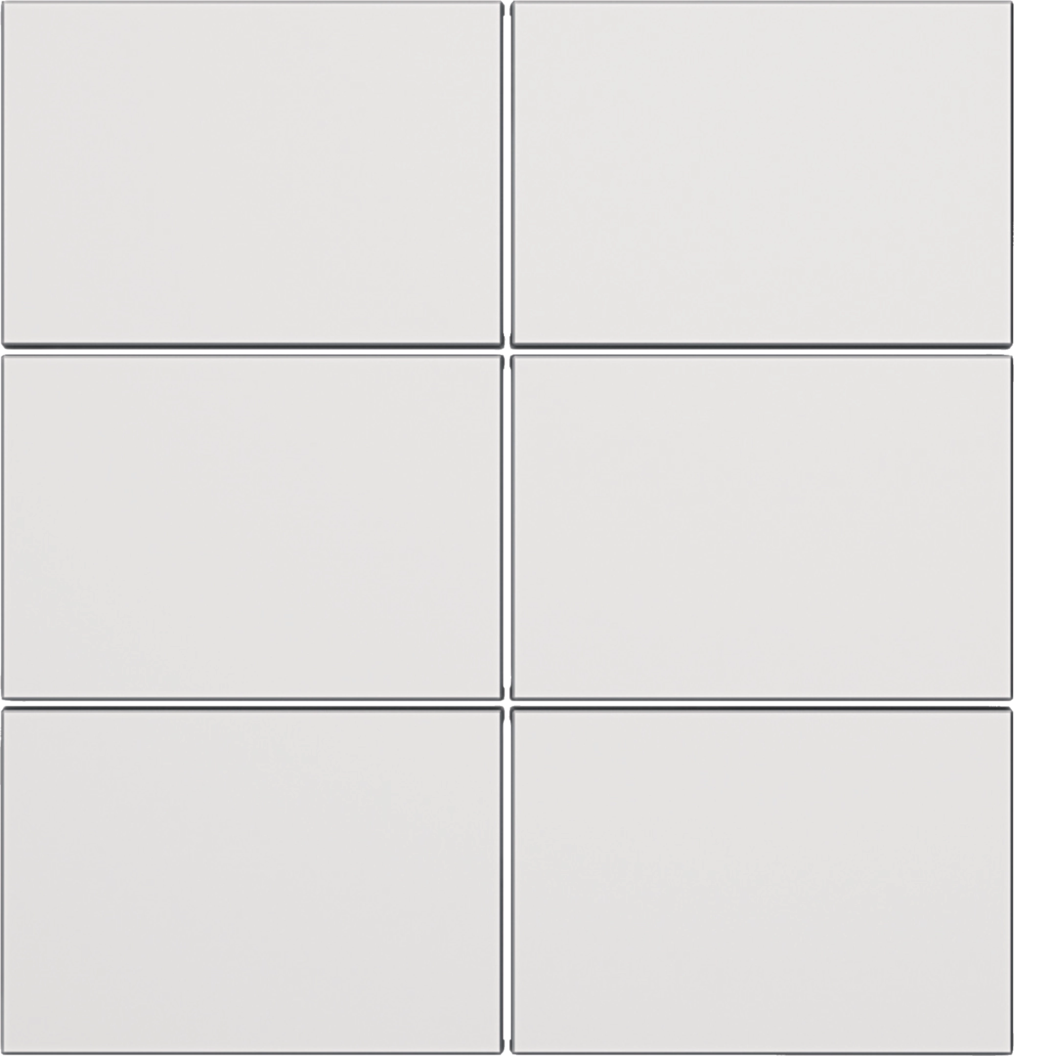 Hager Tasten f.Tast.modul, 6f, S.x/B.x, pw mit