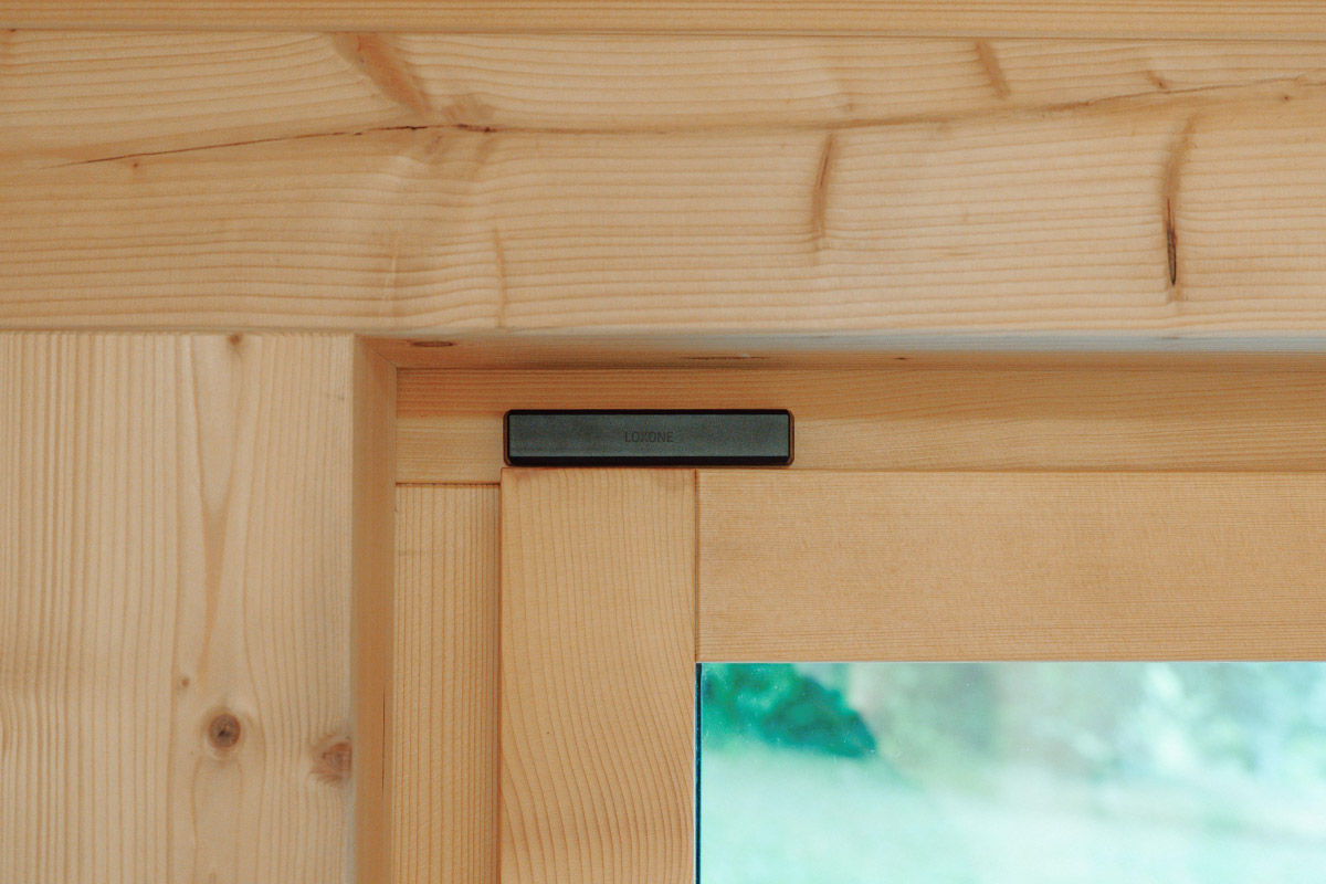 Loxone Tür- & Fensterkontakt Air Anthrazit