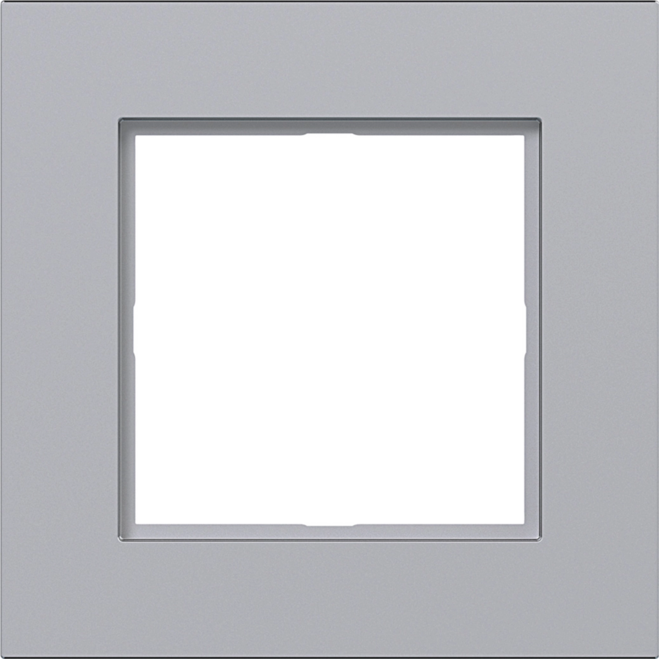 Hager A.8 LED-Rahmen 1-fach, titan matt