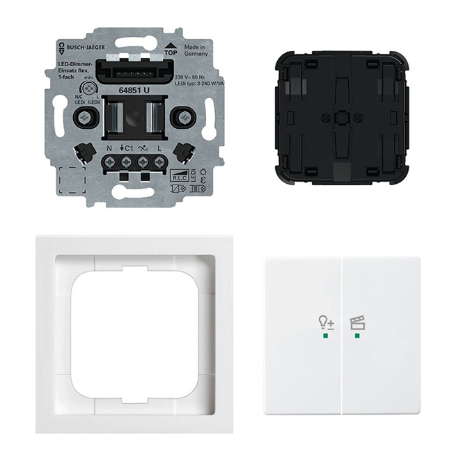 Busch-Jaeger Dimmer Reflex SI weiß