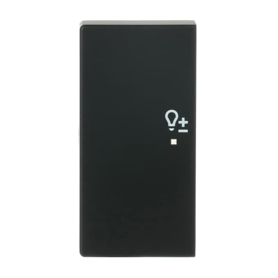 Busch-Jaeger Wippe 2-fach links, mit Symbol "Dimmer"