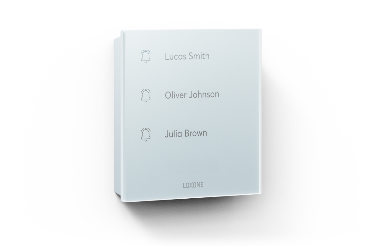 Loxone Touch Pure Flex Battery Air Signalweiß