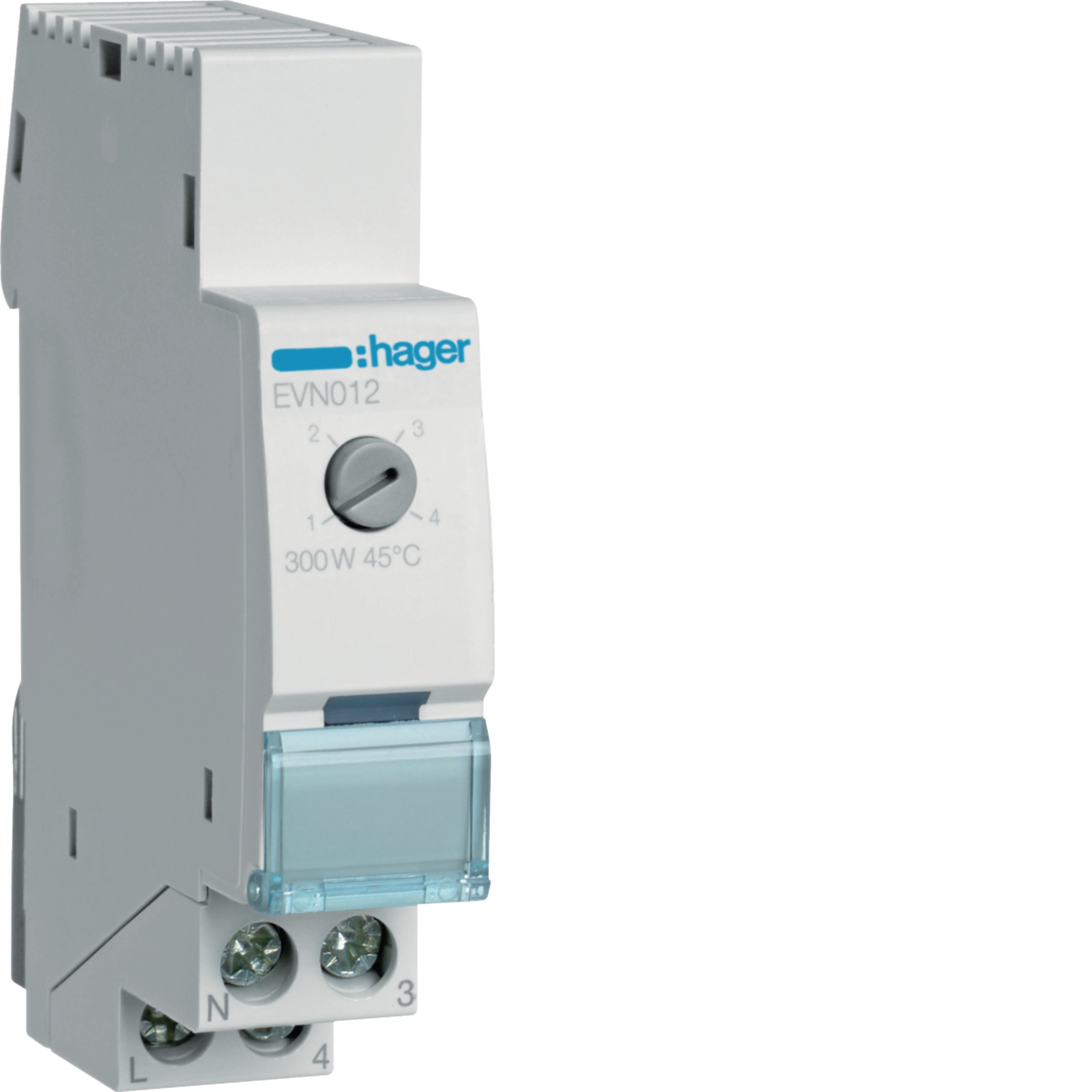 Hager Ferndimmer 300W Universal Komf., LED/ESL