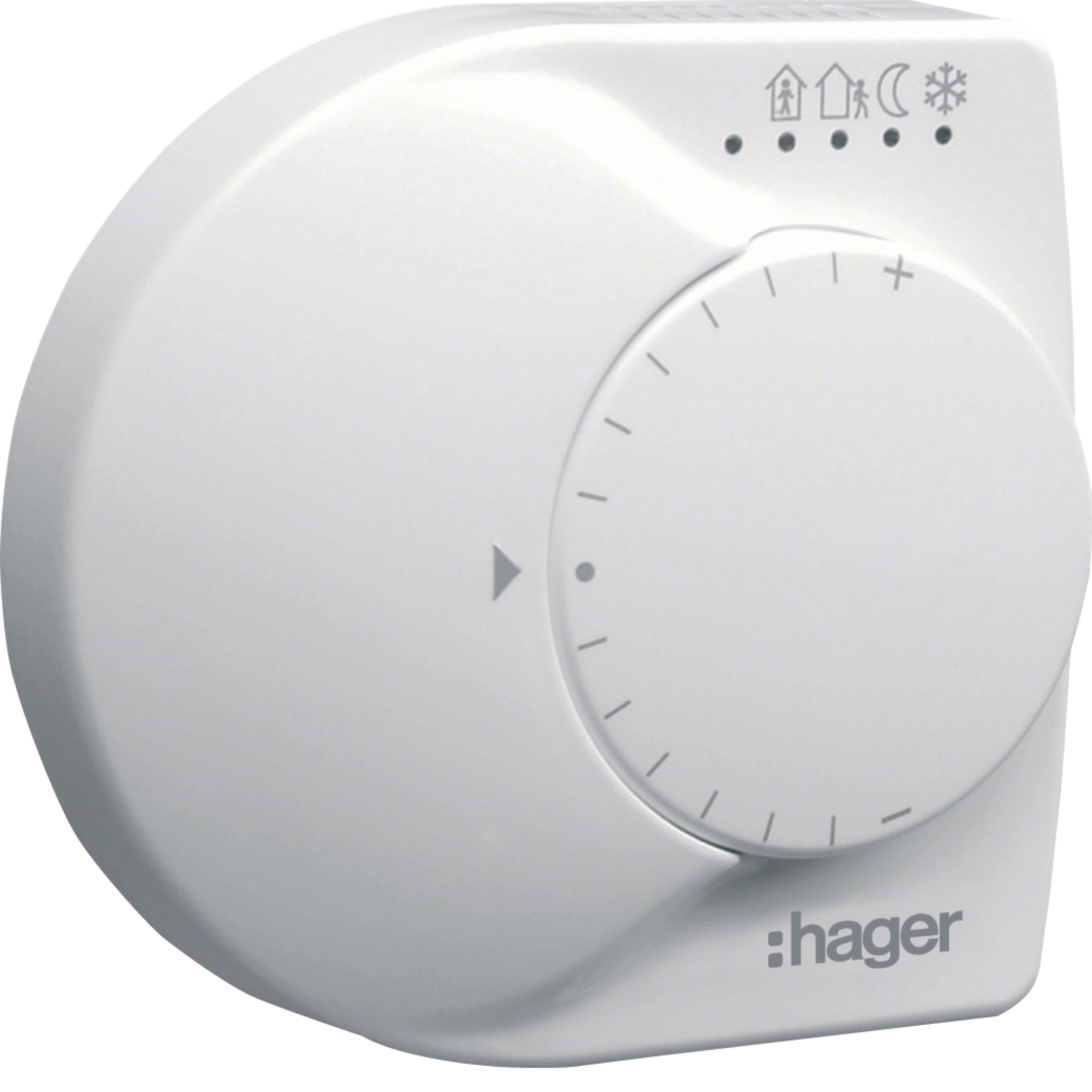 Hager Temperaturregler KNX, Aufputz