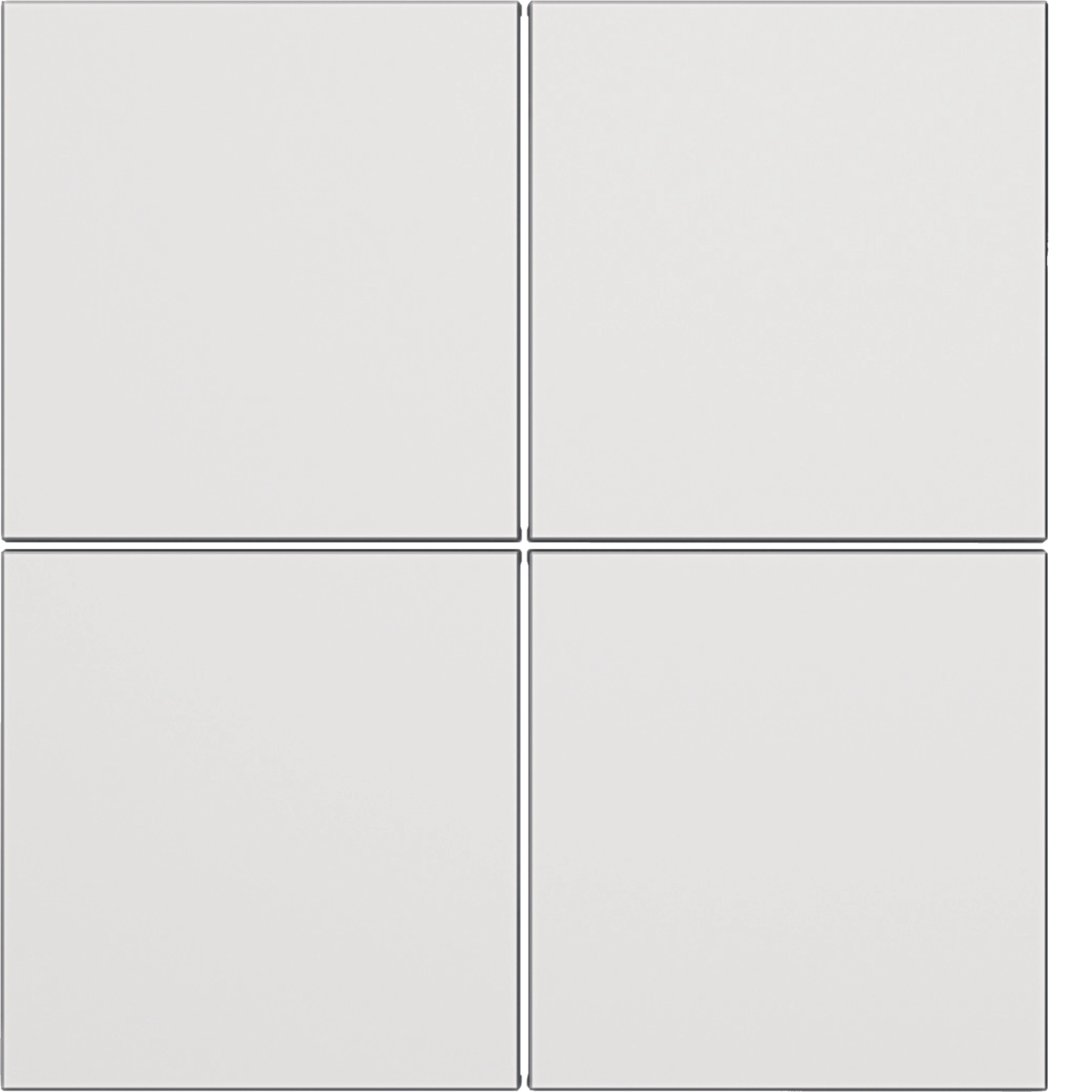 Hager Tasten f.Tast.modul, 4f, S.x/B.x, pw mit
