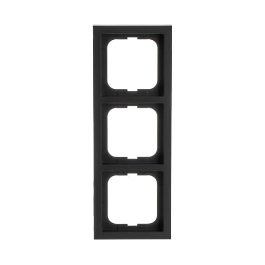 Busch-Jaeger Abdeckrahmen 3-fach schwarz matt - future® linear - matt