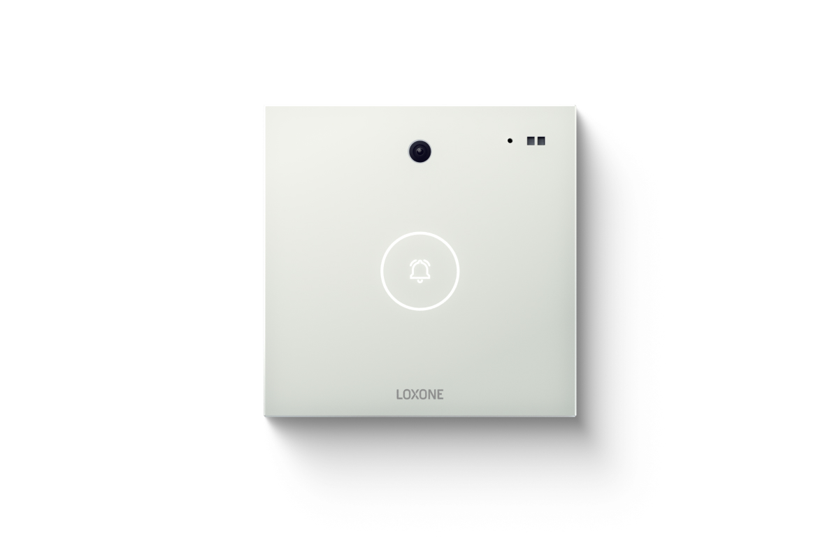 Loxone Intercom Samtweiß