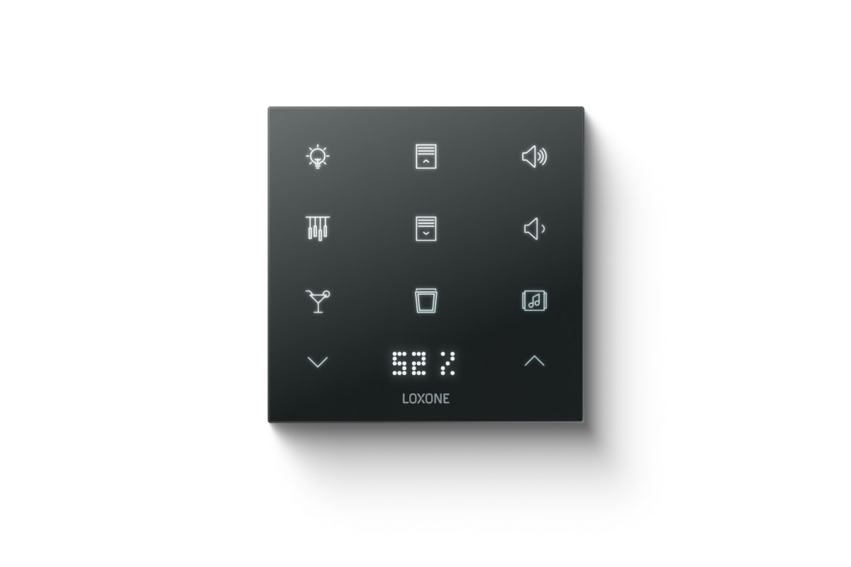 Loxone Touch Pure Flex IP44 Tree Anthrazit