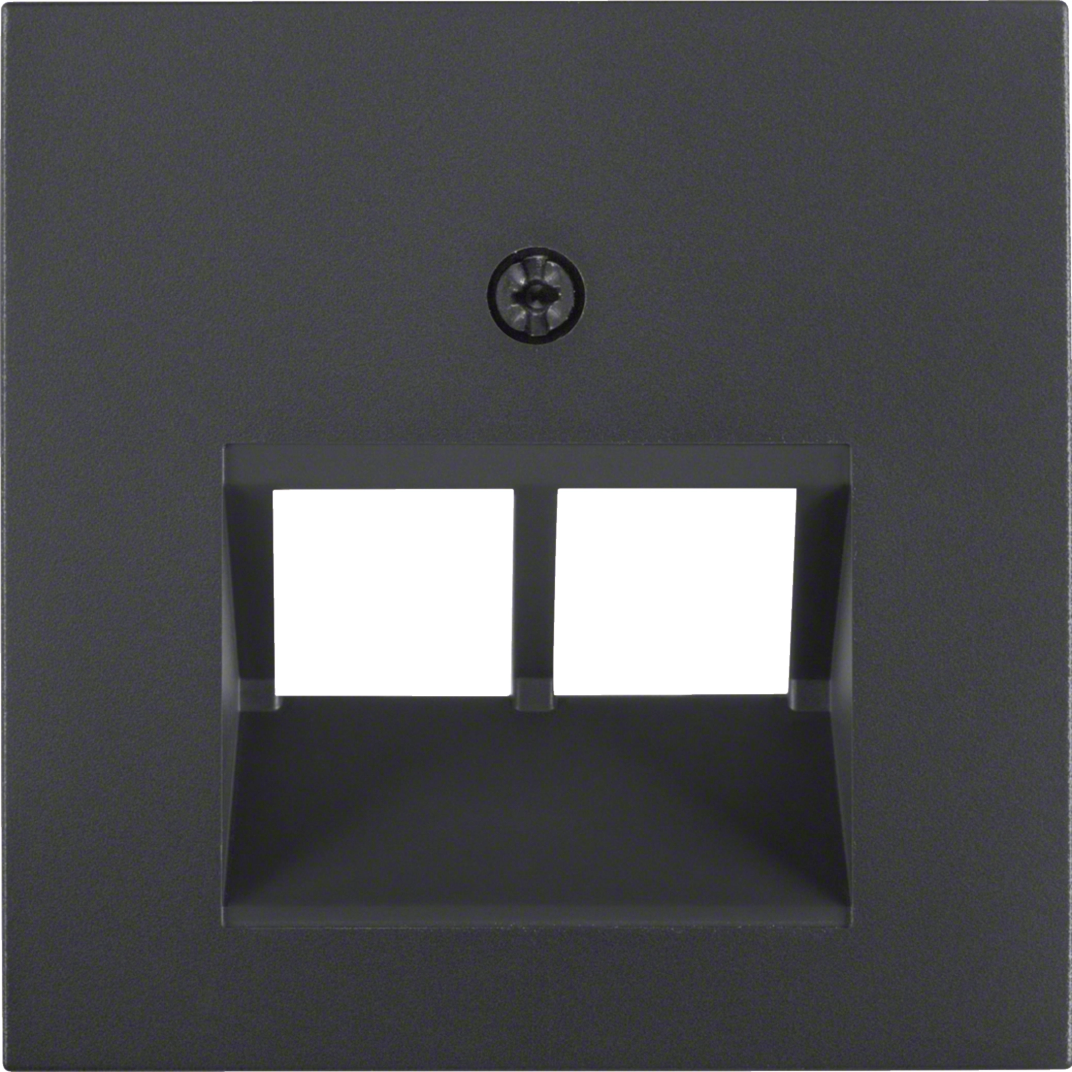 Hager Zentralstück für UAE Std. 2f B.3/B.7 anthrazit