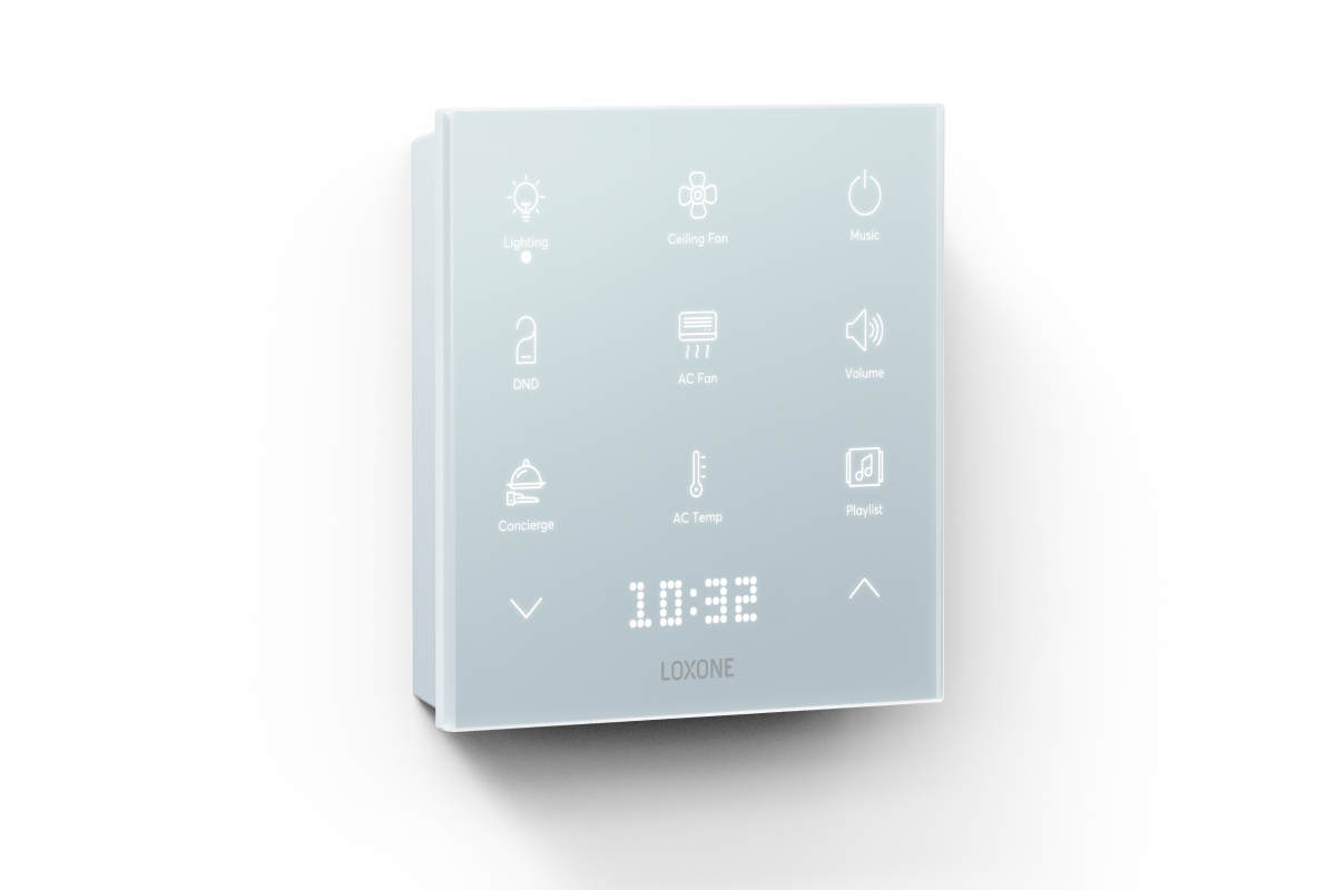 Loxone Touch Pure Flex IP44 Tree Signalweiß