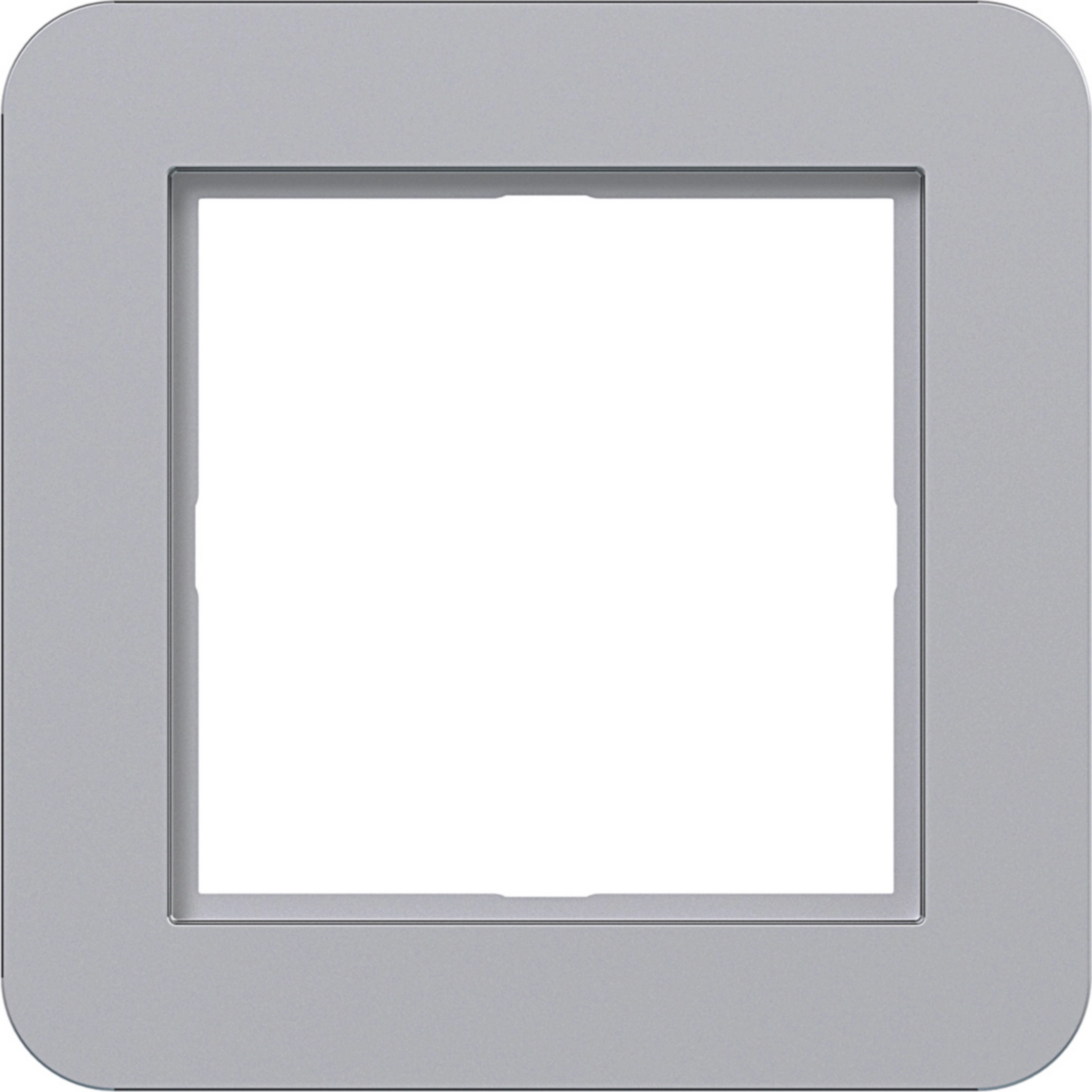 Hager C.1 LED-Rahmen 1-fach, titan matt
