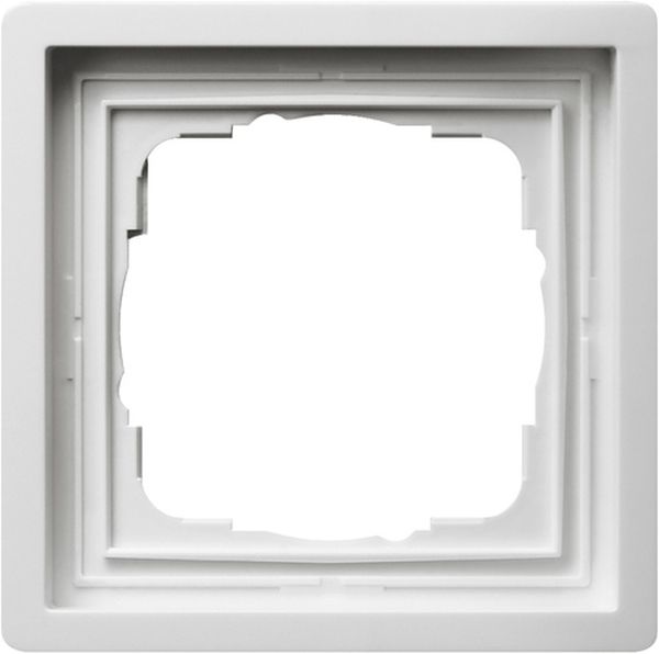 Gira Rahmen System 55 weißglas (Esprit)