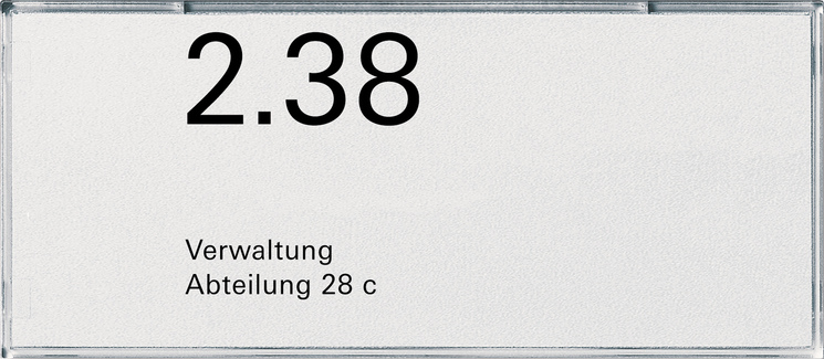 Gira Orientier.-schild 2f.1083 Event-E2