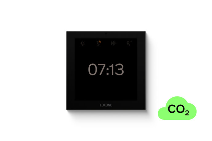 Loxone Touch Pure Display CO2 Tree