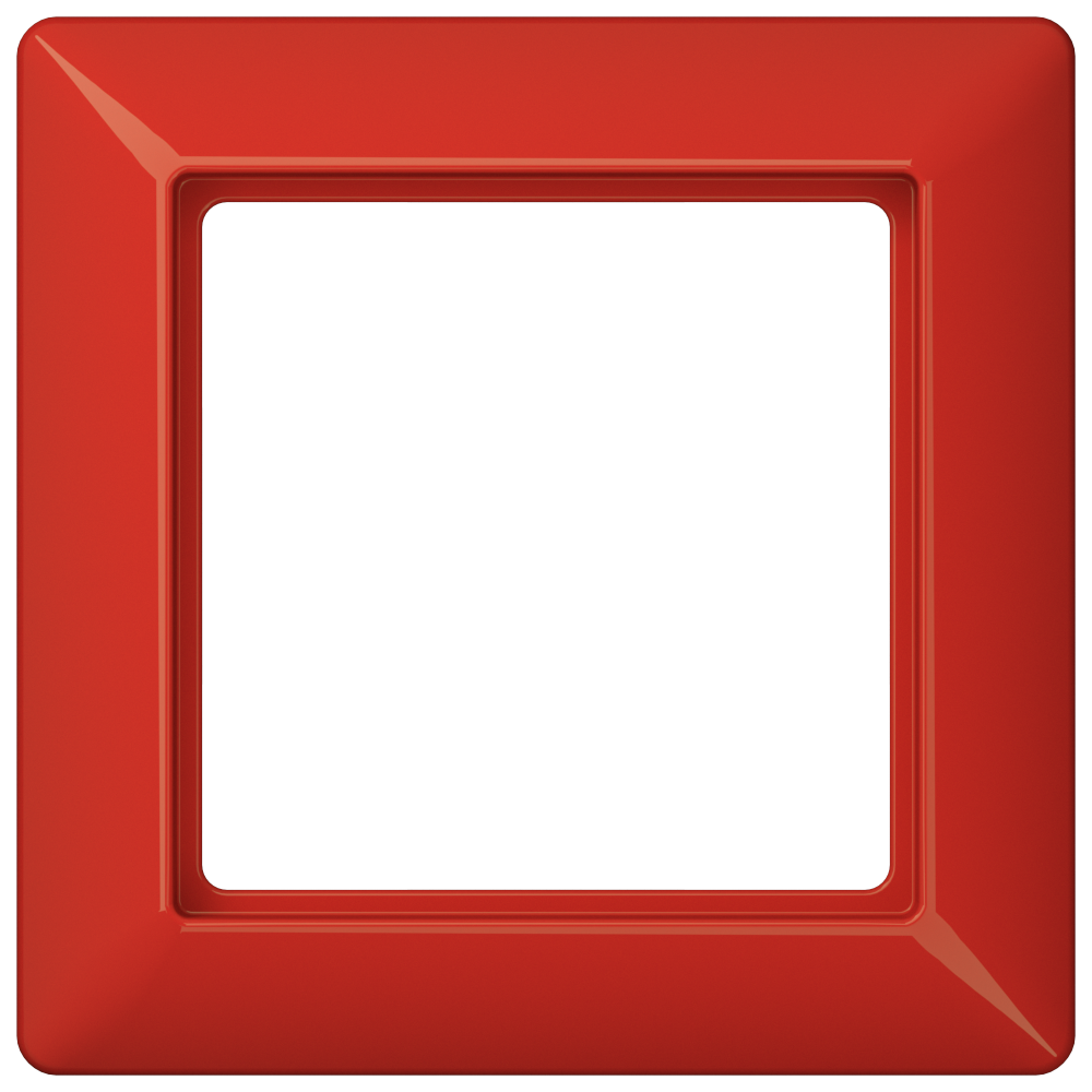 Jung AS581GLRT RT Rahmen 1-fach rot