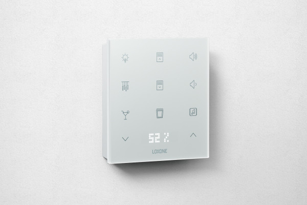 Loxone Touch Pure Flex Battery Air Signalweiß