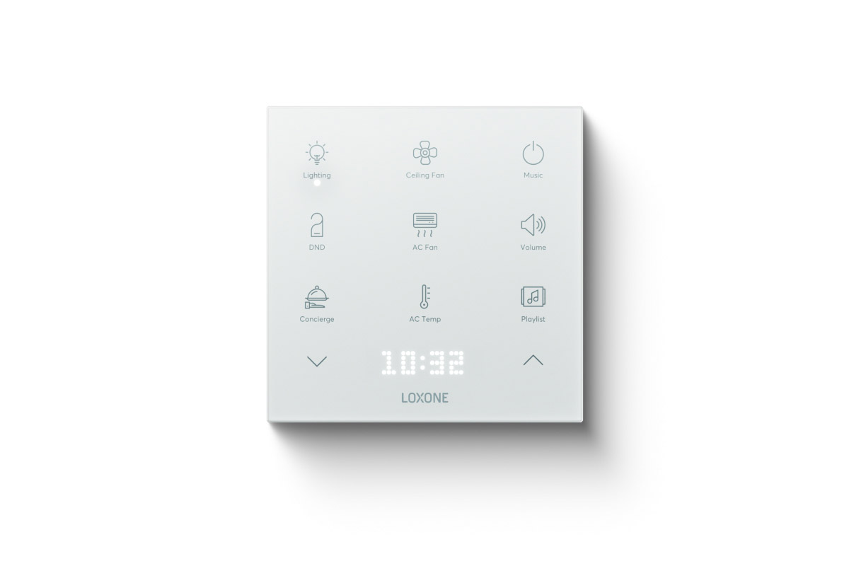 Loxone Touch Pure Flex Battery Air Signalweiß