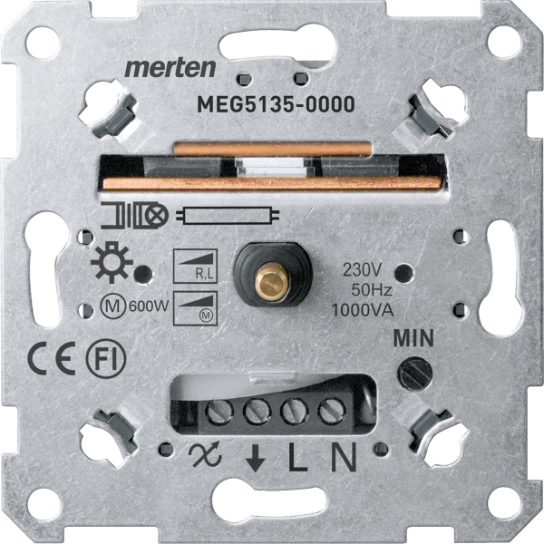 Merten Universal-Dimmer-Einsatz System M (farbneutral)
