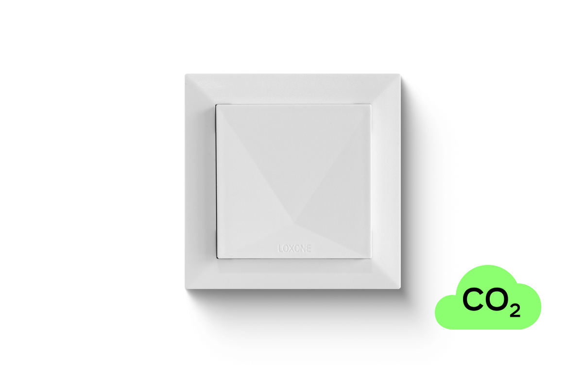 Loxone Raumklima Sensor Tree Weiß (CO2, Temperatur, Feuchte)