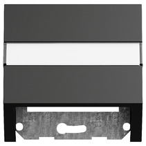 Gira Zubehör System 55 schwarz matt lackiert