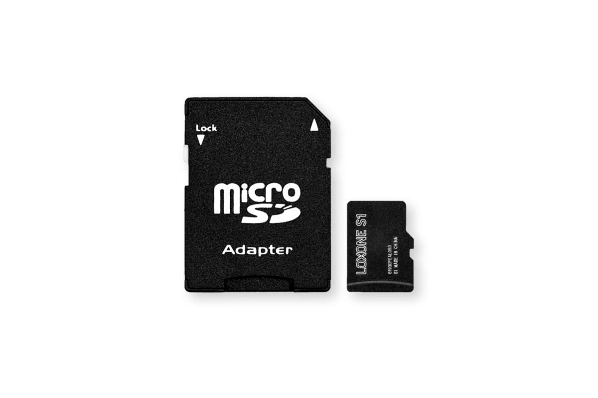 Loxone SD-Karte mit Firmware für Audioserver