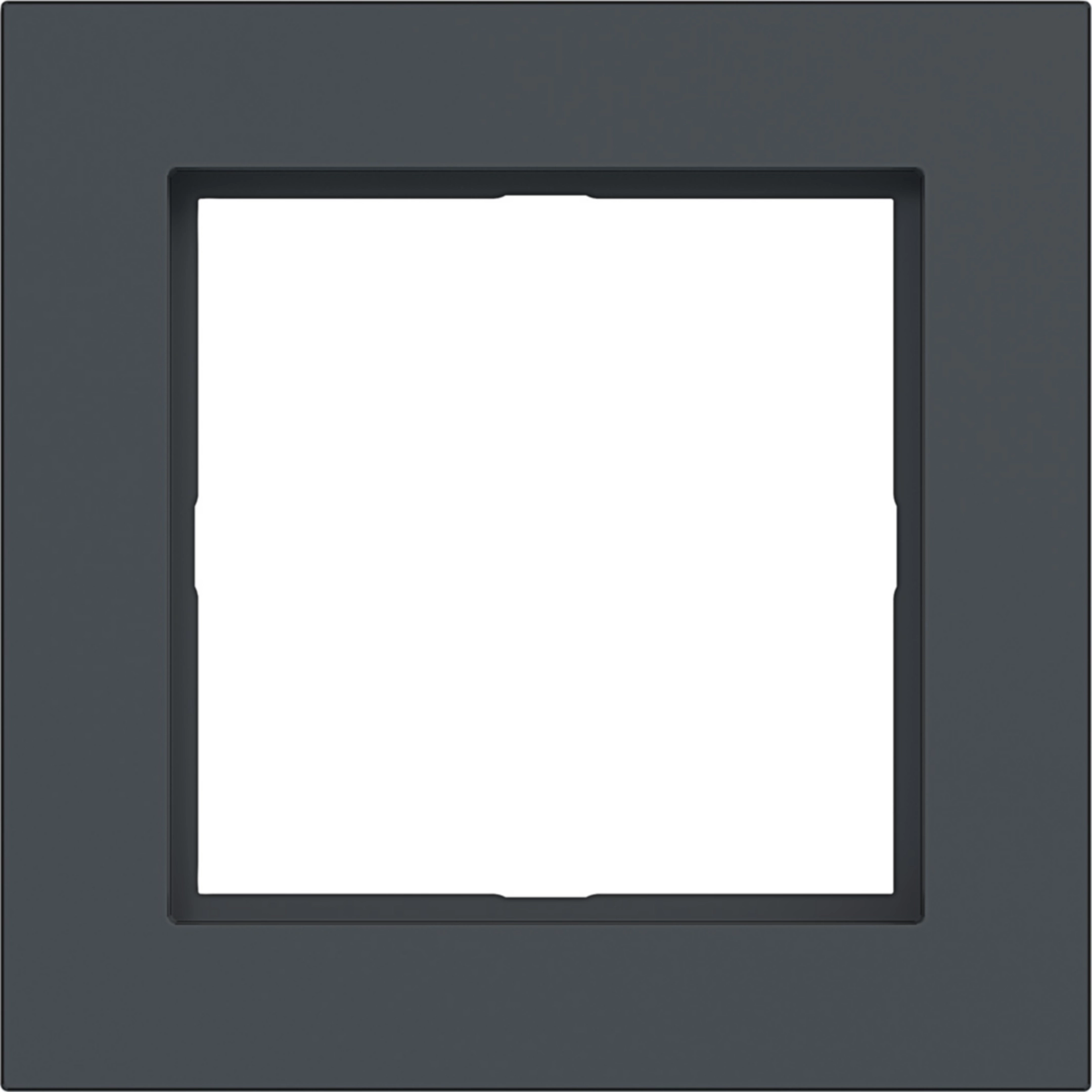 Hager A.1 LED-Rahmen 1-fach, anthrazit matt