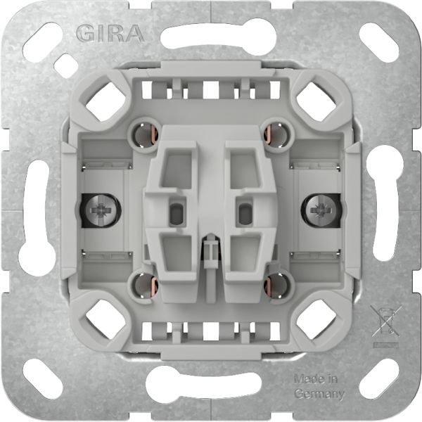 Gira Schalter System 55 reinweiß glänzend