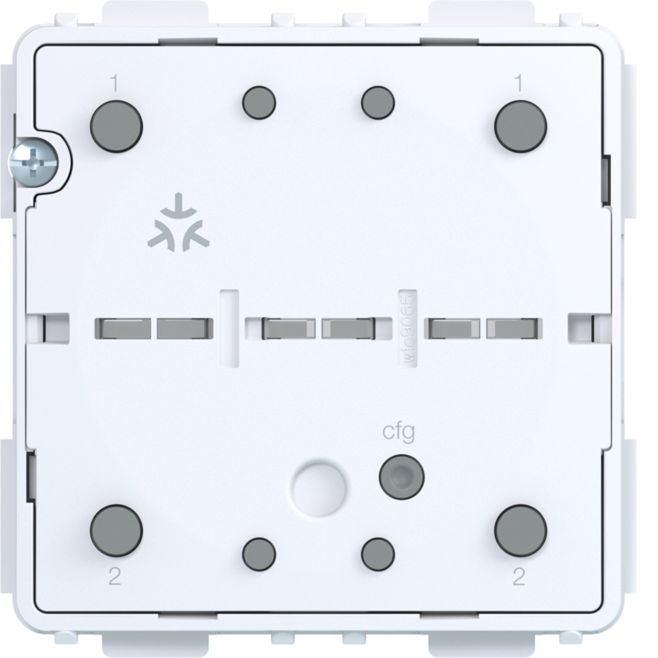 Hager Tastenmodul vernetzbar, 1fach, 230 V, für UP Einsatz und Aufsatz A.x/C.x