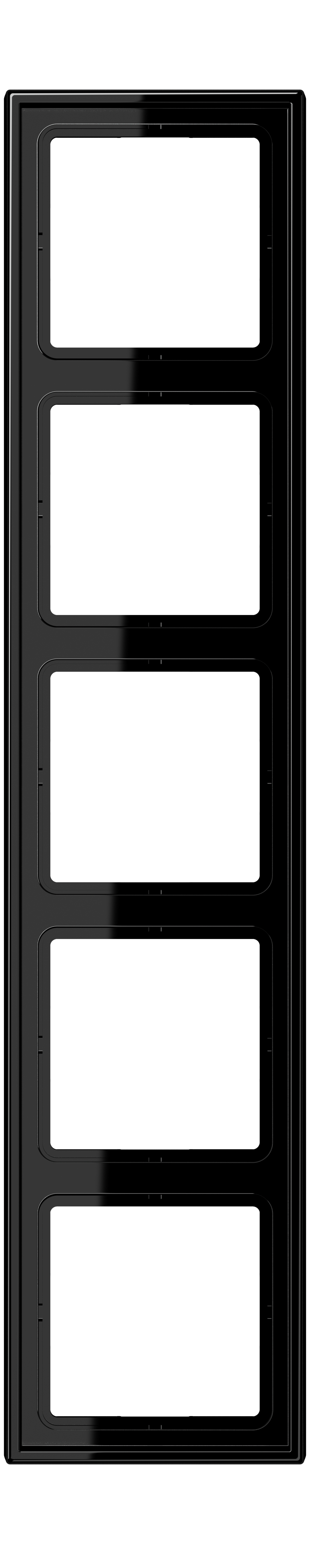 Jung Jung LS 985 SW Rahmen 5-f.schwarz