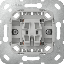 Gira Schalter System 55 reinweiß glänzend