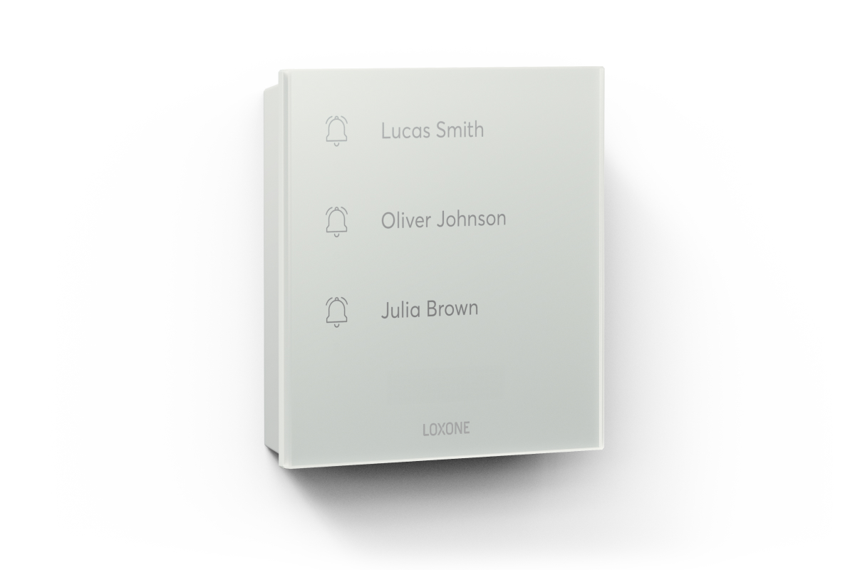 Loxone Touch Pure Flex Battery Air Samtweiß