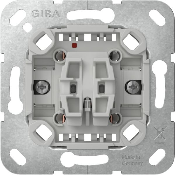 Gira Schalter System 55 reinweiß glänzend