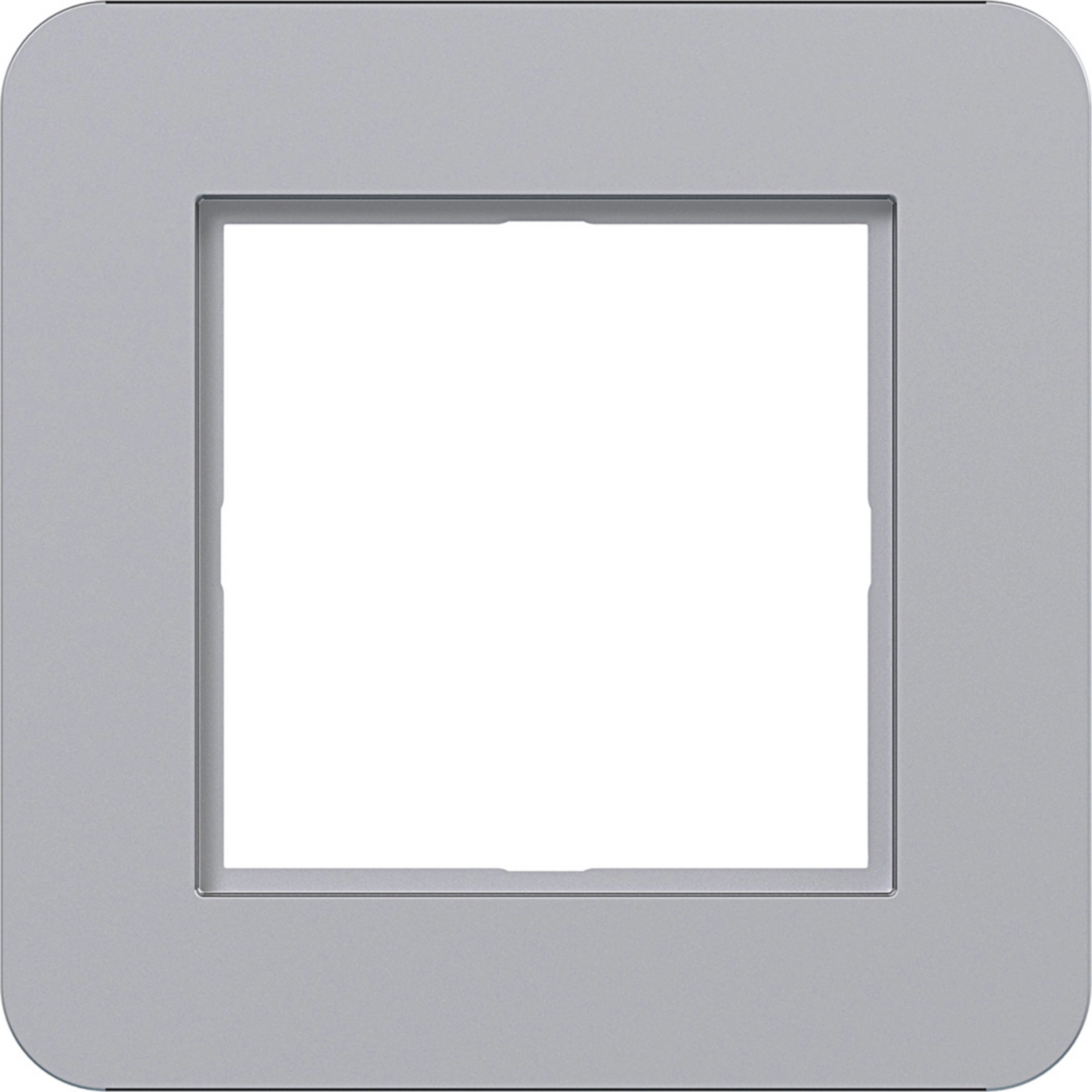 Hager C.8 LED-Rahmen 1-fach, titan matt