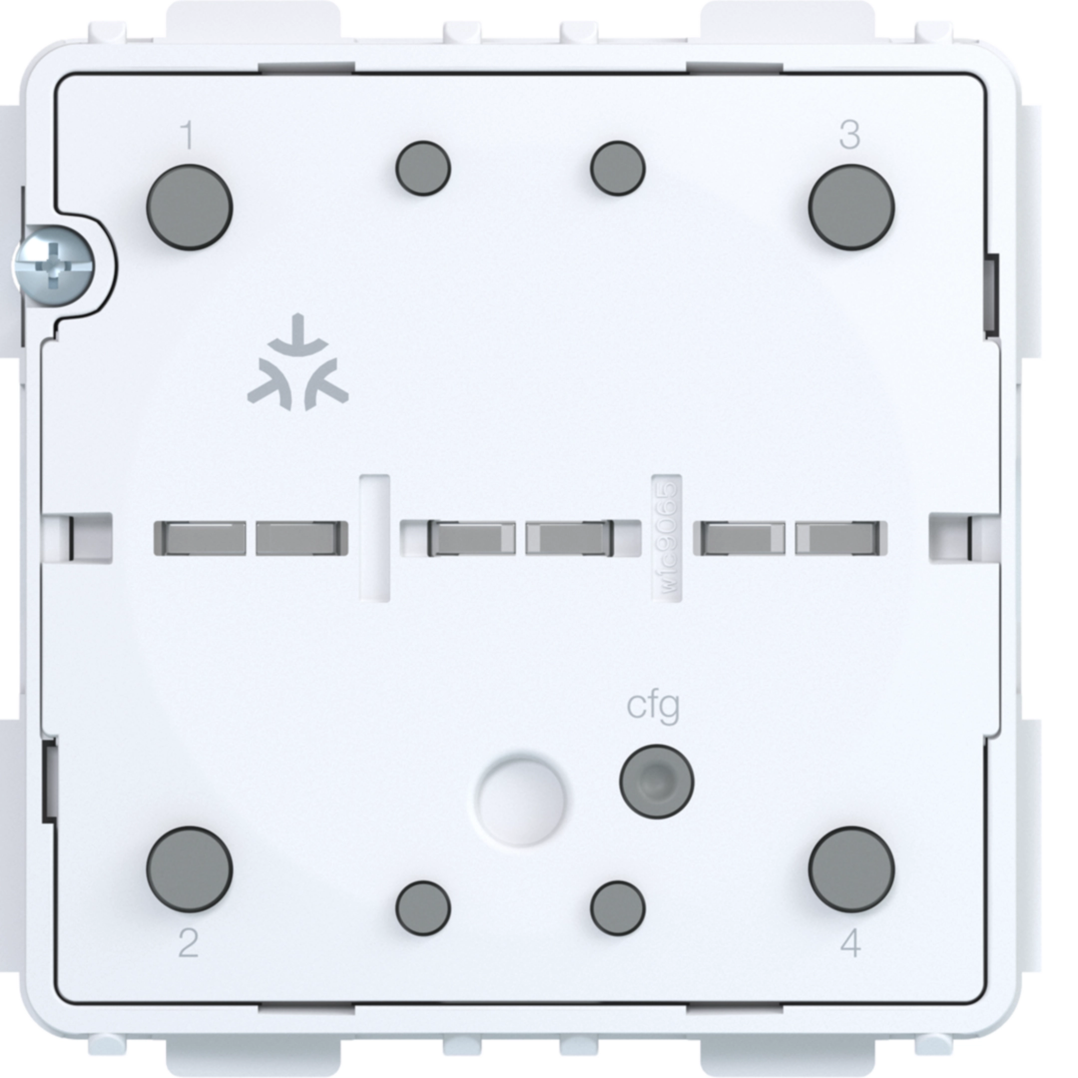 Hager Tastenmodul vernetzbar, 2fach, 230 V, für UP Einsatz und Aufsatz A.x/C.x