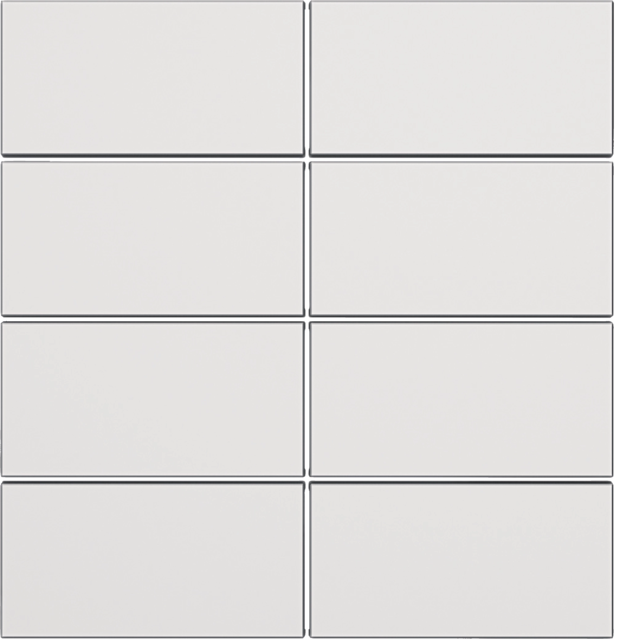 Hager Tasten f.Tast.modul, 8f, S.x/B.x, pw mit