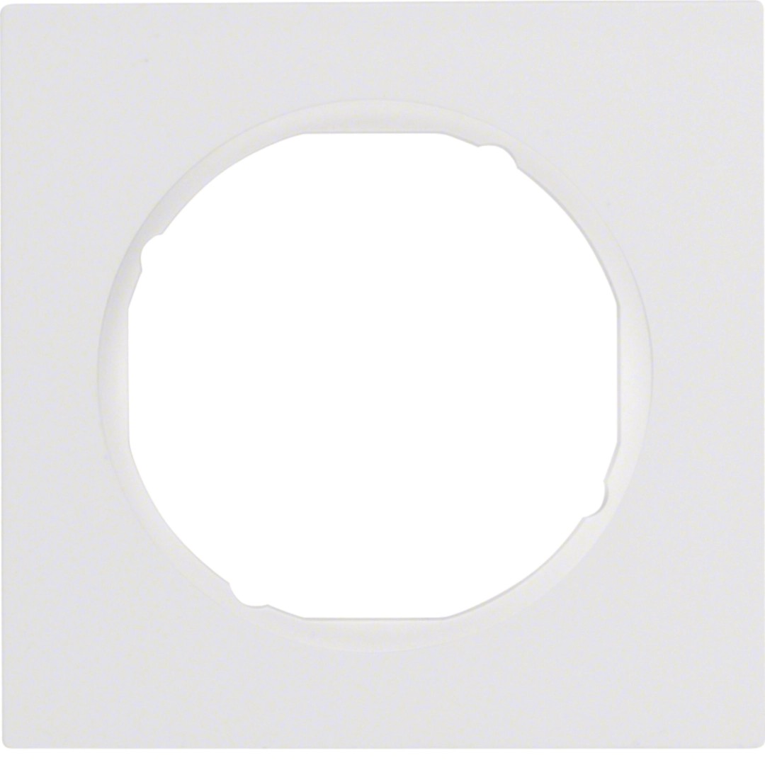 Berker 10112289 Rahmen 1fach R.3 polarweiß glänzend