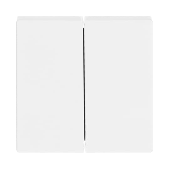 Busch-Jaeger Wippe für Schalter/Taster, 2-fach studioweiß - Plattform 63